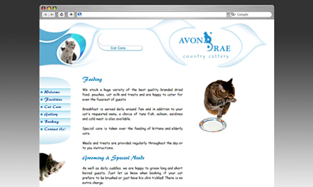 Avonbrae Website Screenshot