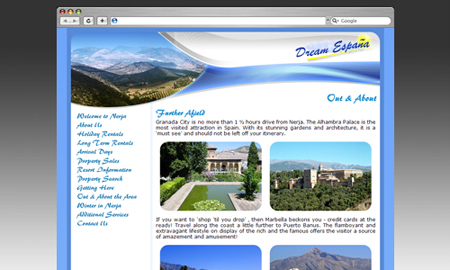 Dream Espana Website