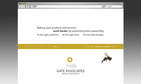 Gate Website Screenshot