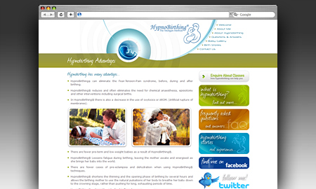 Hypnobirthing Glasgow Website
