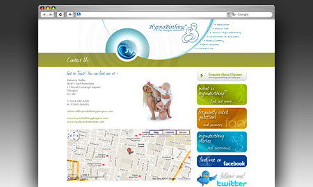 Hypnobirthing Glasgow Website