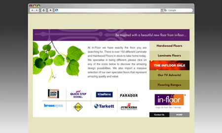 In-Floor Website