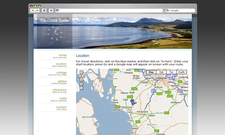 Ayshire Cottage Website