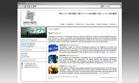 Serendipity Interactive Website