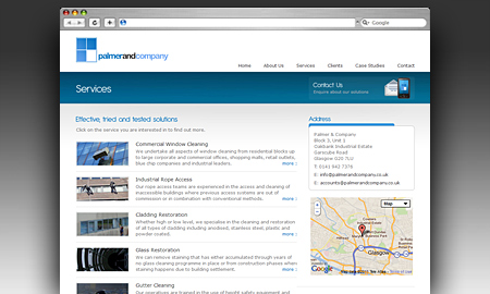 Palmer & Company Website Screenshot