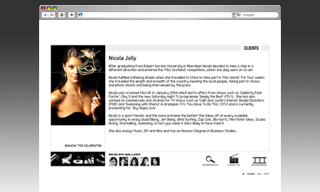 Star Management Website